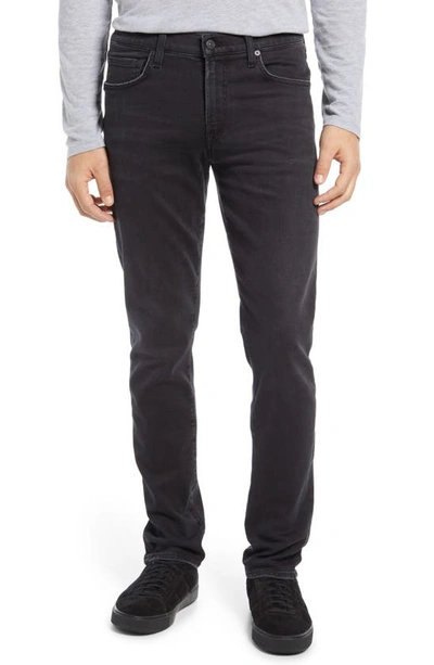 Shop Citizens Of Humanity London Slim Taper Leg Jeans In Dark Storm