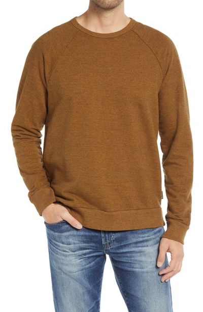 Shop Ag Crewneck Sweatshirt In Roasted Seed