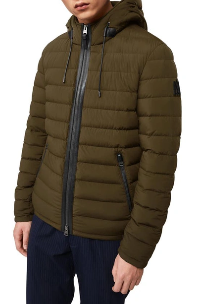 Shop Mackage Mike Water Repellent Down Puffer Jacket In Army