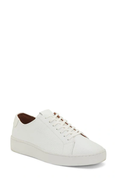 Shop Vince Camuto Hallman Leather Sneaker In White
