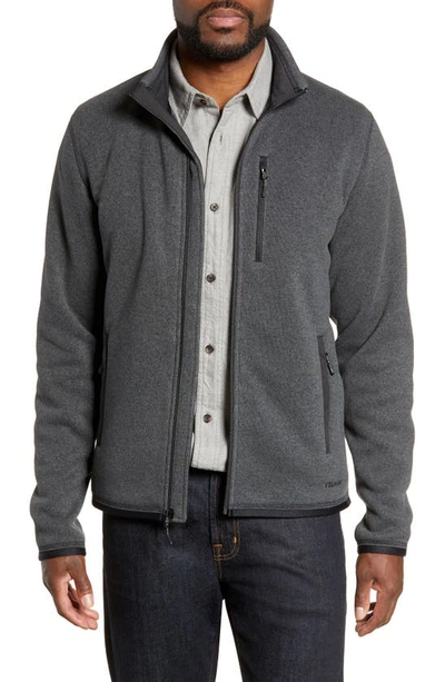 Shop Filson Ridgeway Polartec® Fleece Jacket In Charcoal