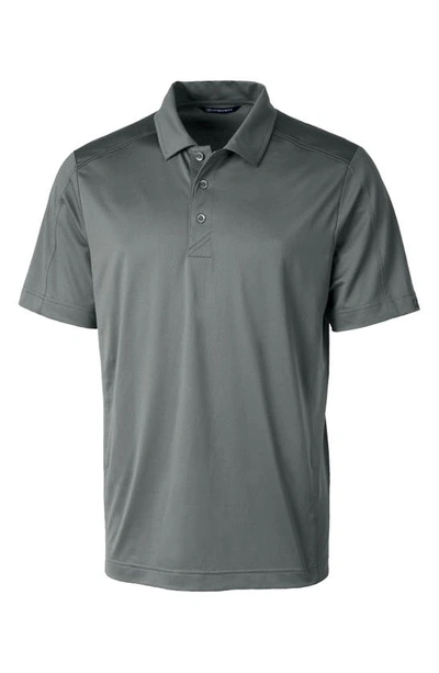 Shop Cutter & Buck Prospect Drytec Performance Polo In Elemental Grey