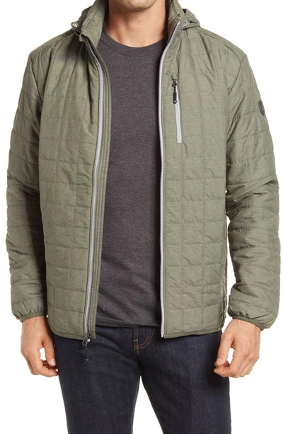 Shop Cutter & Buck Rainier Classic Fit Jacket In Poplar Melange