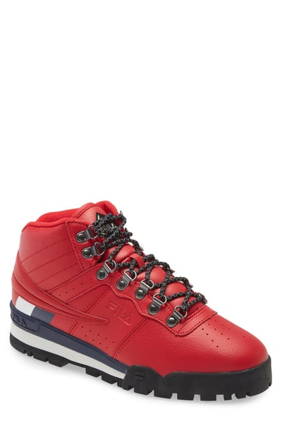 Fila Fitness Hiker Shoe In Red/ Navy | ModeSens