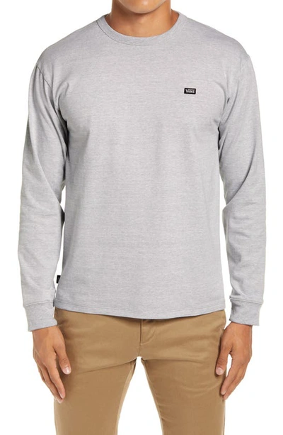 Vans Off The Wall Classic Long Sleeve T-shirt In Athletic Heather | ModeSens