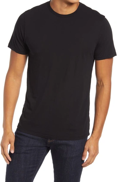 Shop Cotton Citizen Classic Crewneck T-shirt In Jet Black