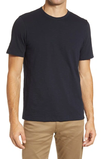 Shop Theory Cosmo Solid Crewneck T-shirt In Eclipse