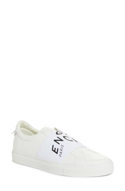Shop Givenchy Urban Street Slip-on Sneaker In White Black