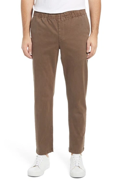 Shop Rails Julian Cotton Blend Pants In Dark Olive