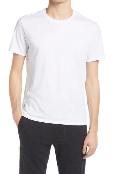 Shop Atm Anthony Thomas Melillo Cotton Crewneck T-shirt In White