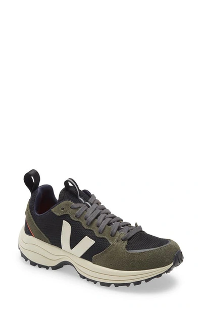 Shop Veja Venturi Sneaker In Black Olive