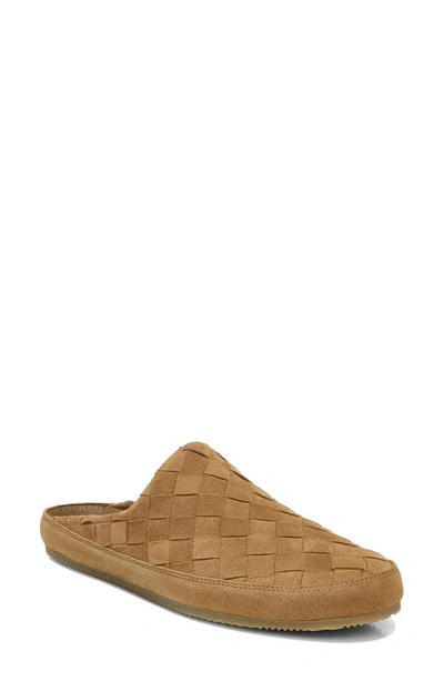 Shop Vince Alonzo 2 Scuff Slipper In Tobacco