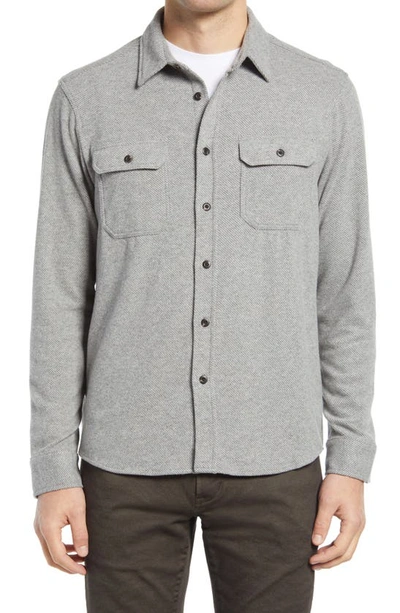 Shop 7 Diamonds Dawnbreak Button-up Shirt In Grey