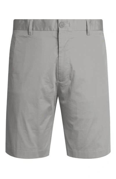 Shop Bugatchi Slim Fit Shorts In Grise