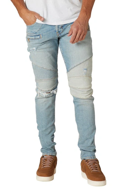 Shop Hudson The Blinder Biker V.2 Skinny Fit Jeans In Inked