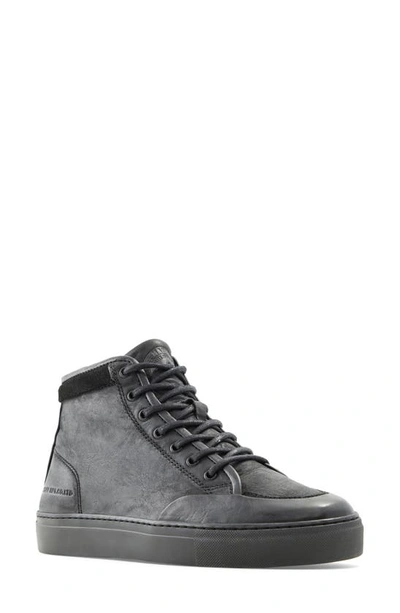 Belstaff Rally Leather High Top Sneaker In Black | ModeSens