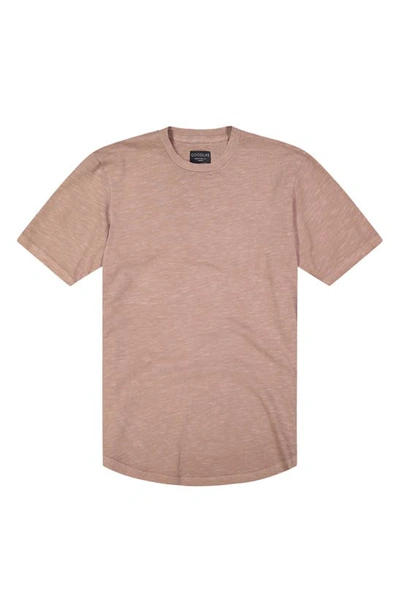Shop Goodlife Scallop Short Sleeve T-shirt In Macchiato