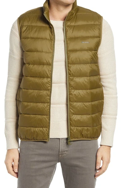 Shop Barbour Gretby Quilted Vest In Fir Green