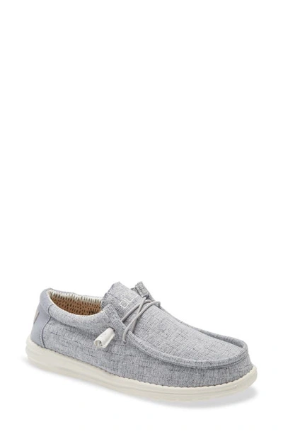 Shop Hey Dude Wally Slip-on In Chambray Blue