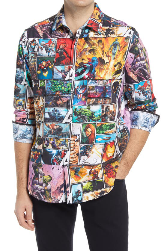 robert graham marvel shirts