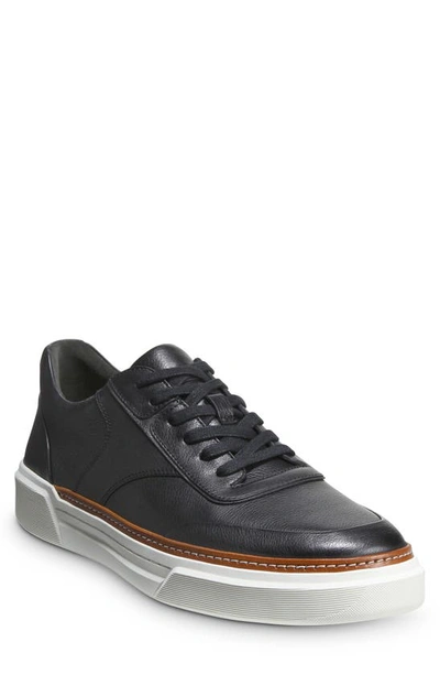 Shop Allen Edmonds Burke Sneaker In Black Leather