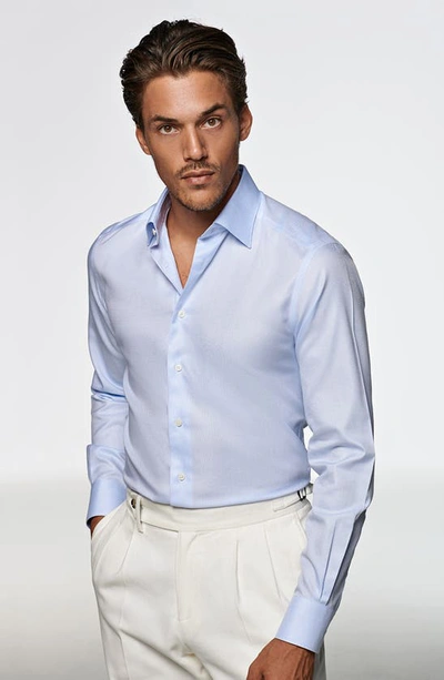 Shop Suitsupply Classic Fit Dress Shirt In Light Blue
