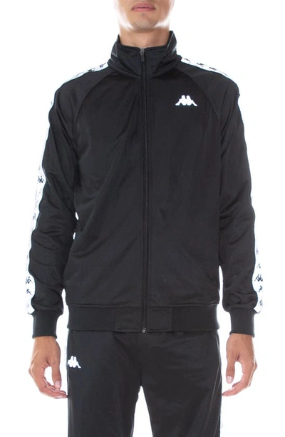 Shop Kappa 222 Banda Joseph Track Jacket In Black-grey