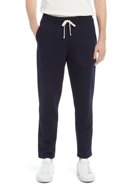 Shop Norse Projects Classic Sweatpants In Dark Navy 7004