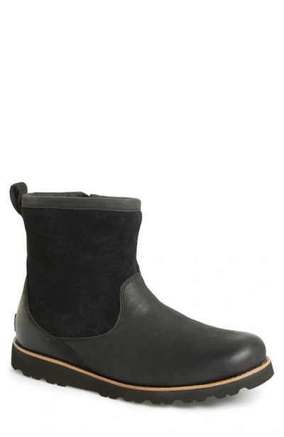 Ugg Australia Men's Hendren Tl Waterproof Side Zip Boots In Black | ModeSens