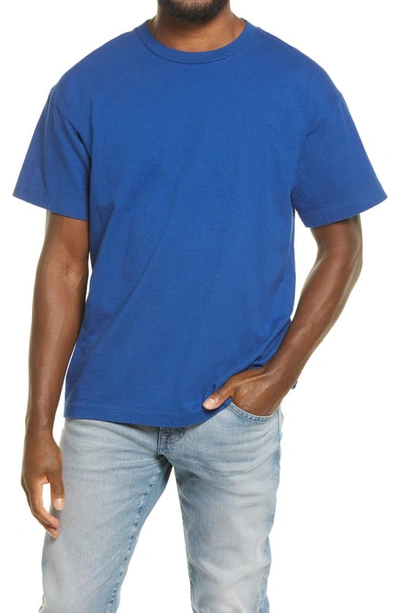 Shop John Elliott University Oversize T-shirt In Cobalt