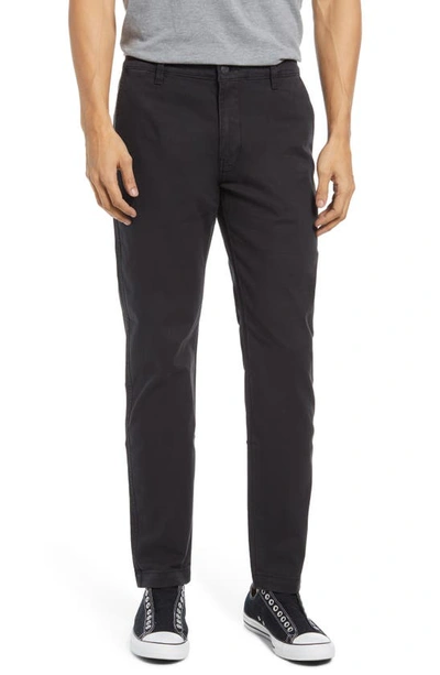 Shop Levi's ® Premium Xx Standard Ii Stretch Cotton Chino Pants In Mineral Black Shady