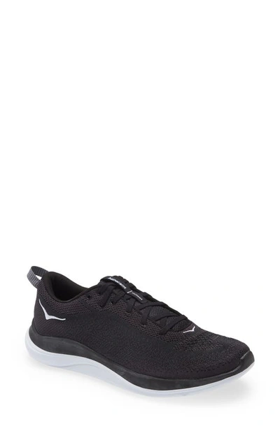 Shop Hoka One One One One Hupana Flow Athletic Shoe In Black/ White
