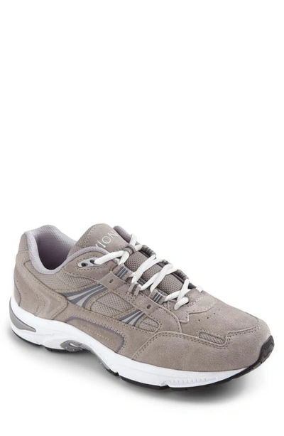 Shop Vionic Walker Sneaker In Grey Suede