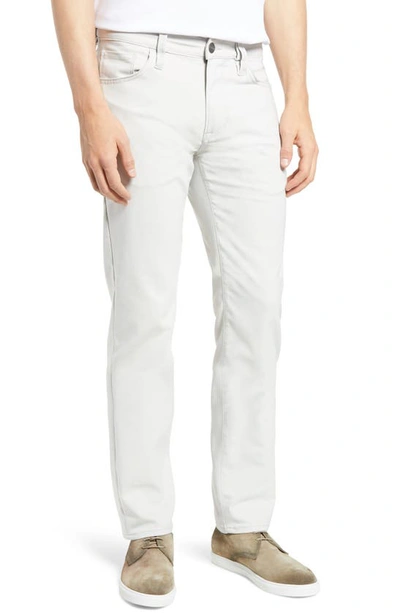 Shop 34 Heritage Courage Slim Straight Leg Commuter Five-pocket Pants In Pearl Commuter