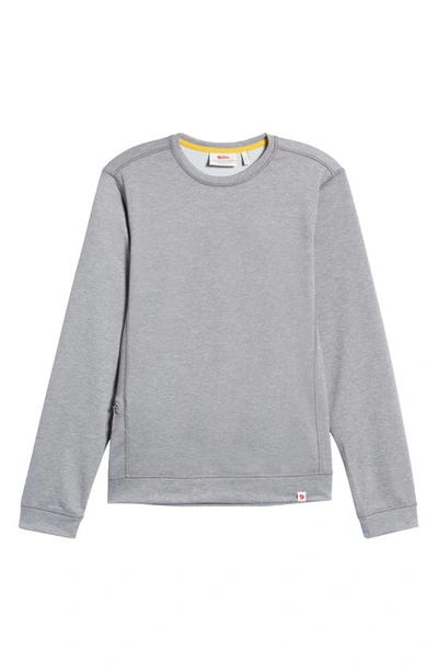 Shop Fjall Raven High Coast Lite Sweatshirt In Grey