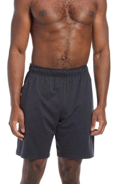 Shop Nike Dri-fit Yoga Shorts In Off Noir/ Black/ Gray