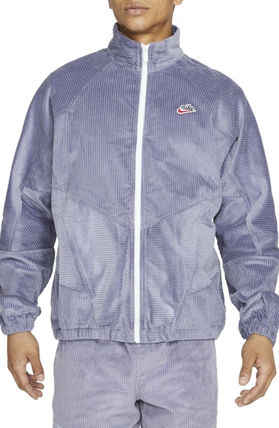 Nike Sportswear Heritage Windrunner Men's Corduroy Jacket In Daybreak/  White | ModeSens