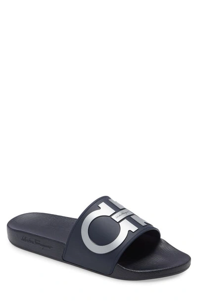 Salvatore Ferragamo Men's Groove 2 Slide Sandals - 100% Exclusive