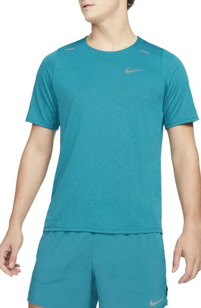 Shop Nike Rise 365 Running T-shirt In Blustery
