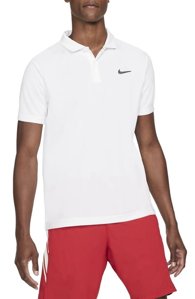 Nike Court Dri-fit Victory Polo In White | ModeSens