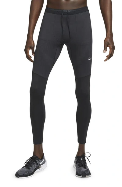 Shop Nike Phenom Elite Running Tights In Black
