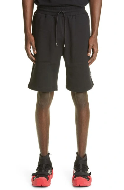 Shop Alyx Visual Logo Sweat Shorts In Black