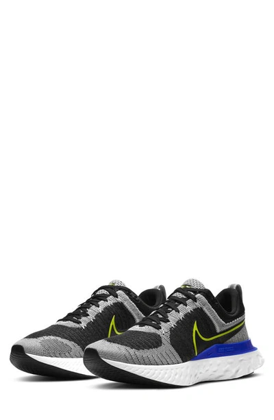 Shop Nike React Infinity Run Flyknit 2 Running Shoe In White/ Black/ Blue/ Cyber