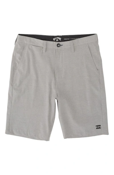 Shop Billabong Crossfire Shorts In Grey