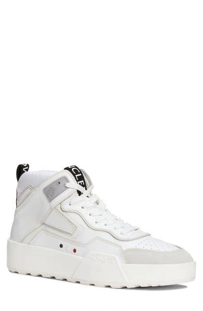 Moncler Men's Promyx Space High-top Sneakers In White | ModeSens
