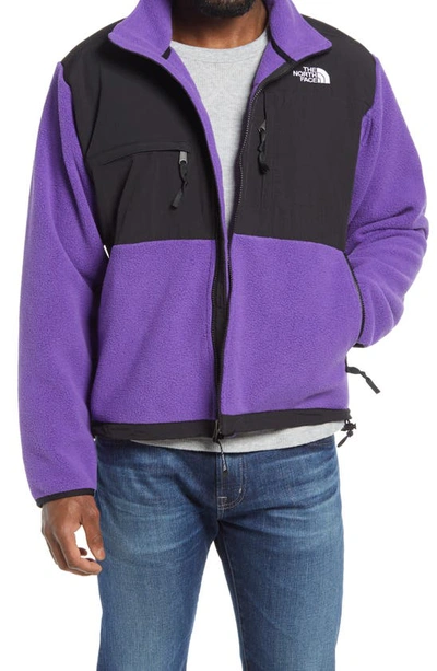 Shop The North Face 1995 Retro Denali Recycled Fleece Jacket In Peak Purple