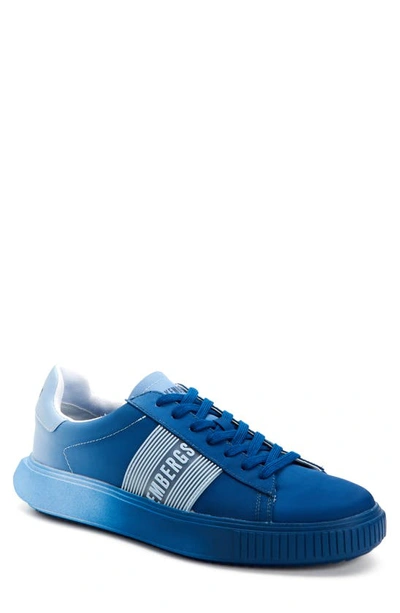 Shop Bikkembergs Cesan Sneaker In Deep Teal/ Baby Blue