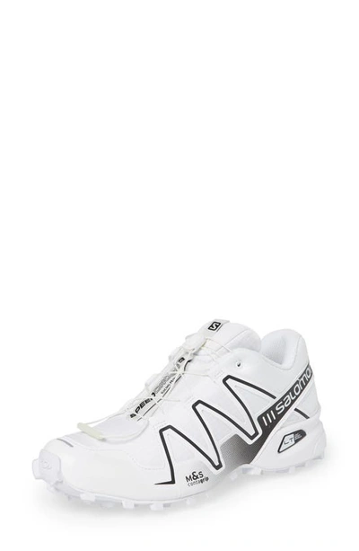 Shop Salomon Gender Inclusive Speedcross 3 Sneaker In White/ White/ Alloy