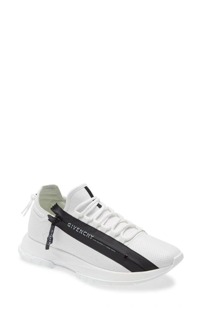 Shop Givenchy Spectre Logo Zip Runner Sneaker In White