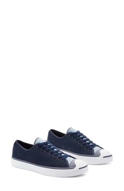 Shop Converse Jack Purcell Low Top Sneaker In Midnight Navy/ Blue